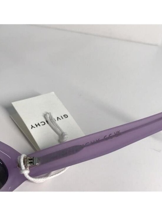 New Authentic Givenchy GV40025U Sunglasses – Purple Frame / Silver Mirror main image 10